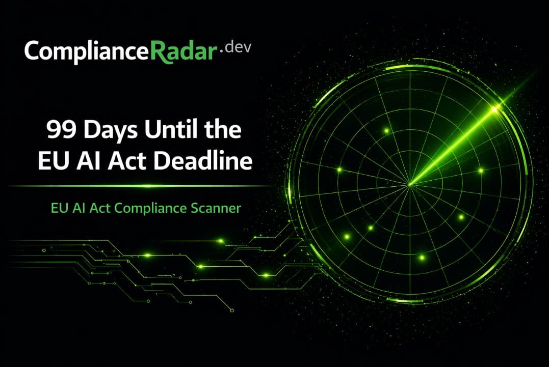 99 days until the EU AI Act deadline cover visual