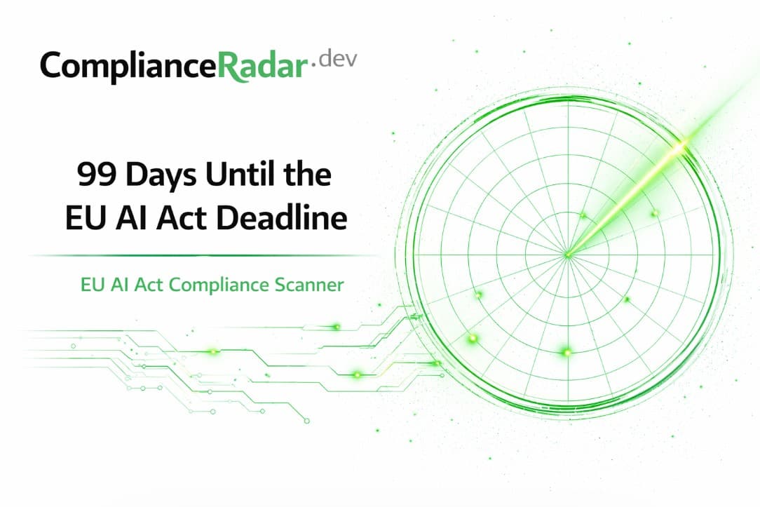 99 days until the EU AI Act deadline cover visual