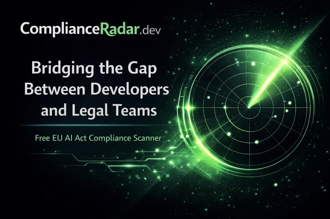 ComplianceRadar visual: bridging developers and legal teams with AI compliance software