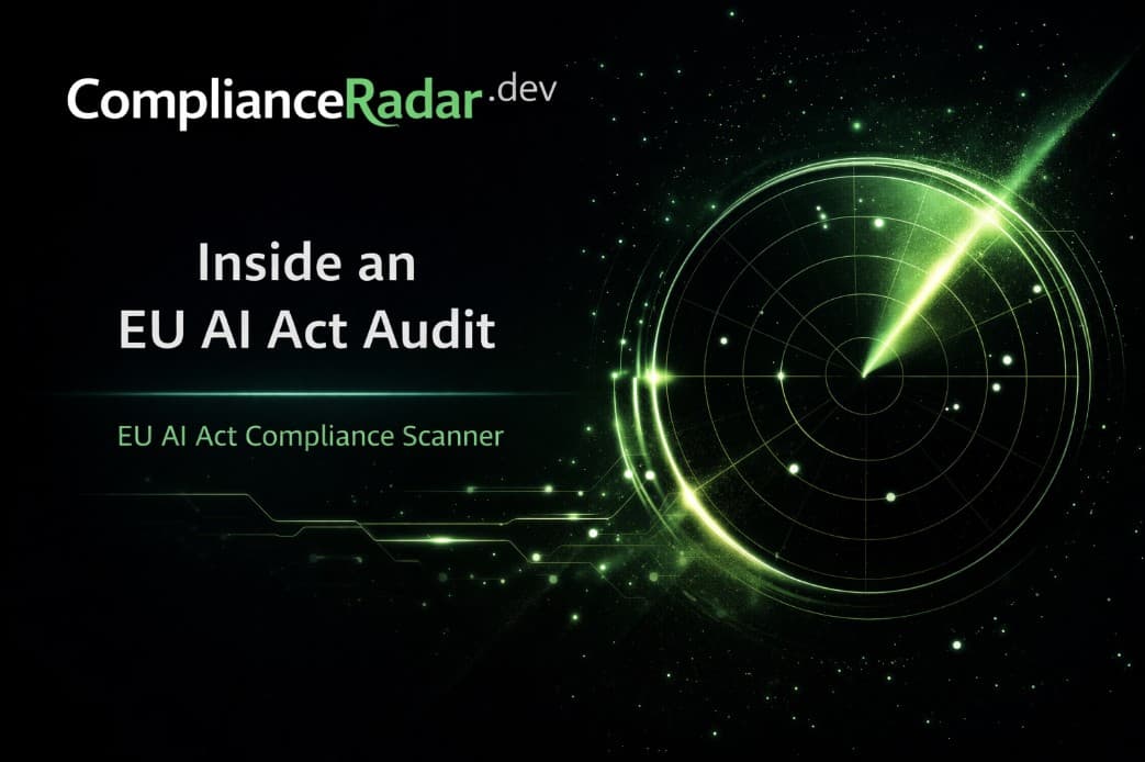 Inside an EU AI Act audit cover visual