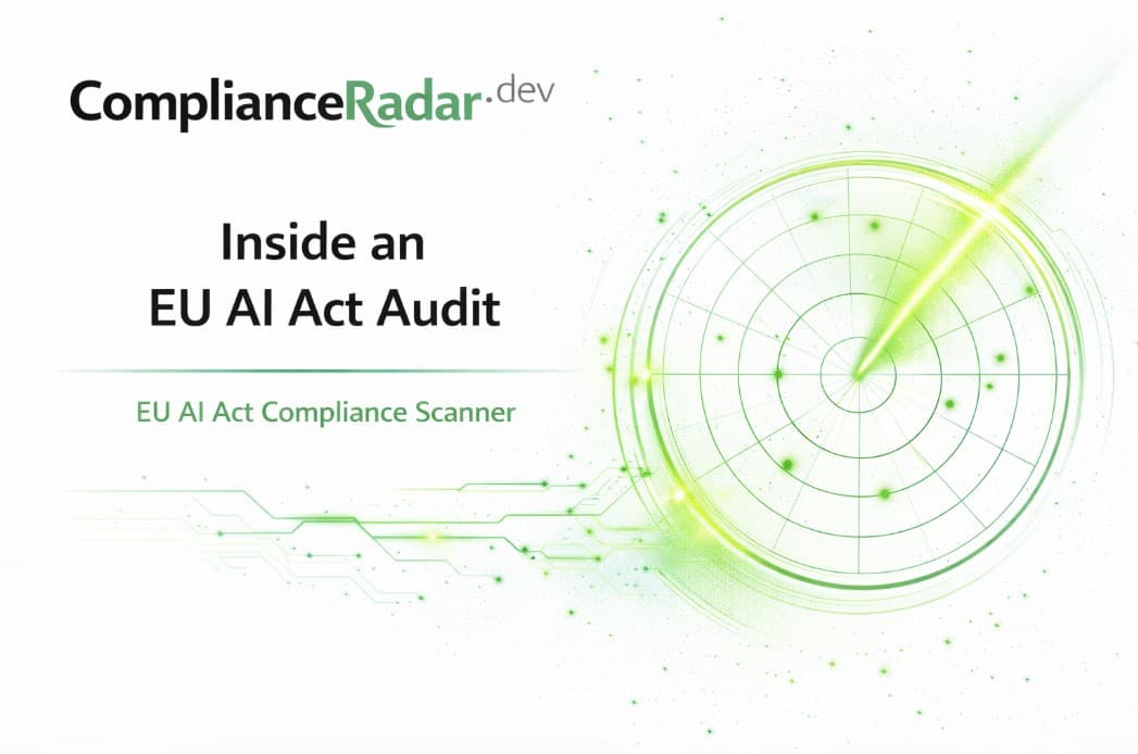 Inside an EU AI Act audit cover visual
